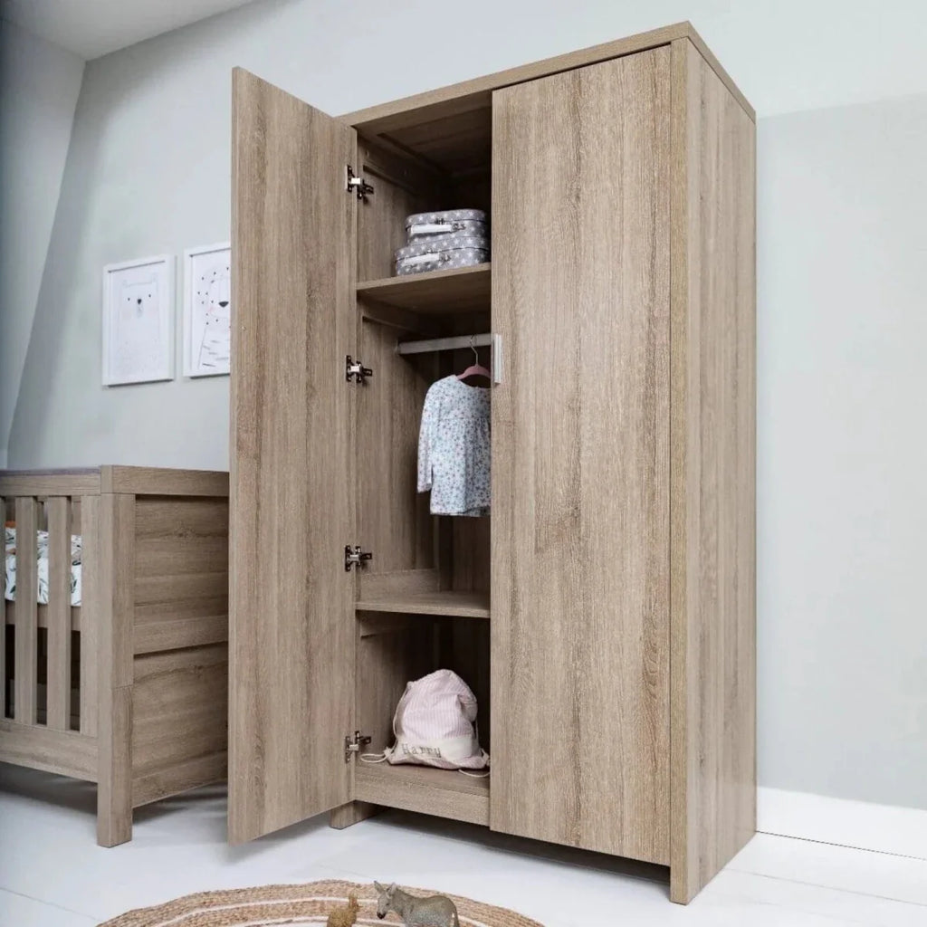 Tutti Bambini Modena Wardrobe - Oak