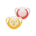 NUK Star Soother 18-36 months Pack of 2 - Red