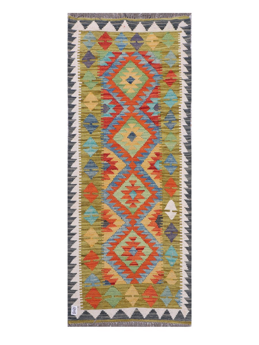 Maimana Kilim - 195 x 77 cm