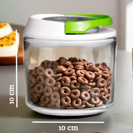 Orsina Grub Tub 400ml Airtight Food Storage Container | Stackable Clear
