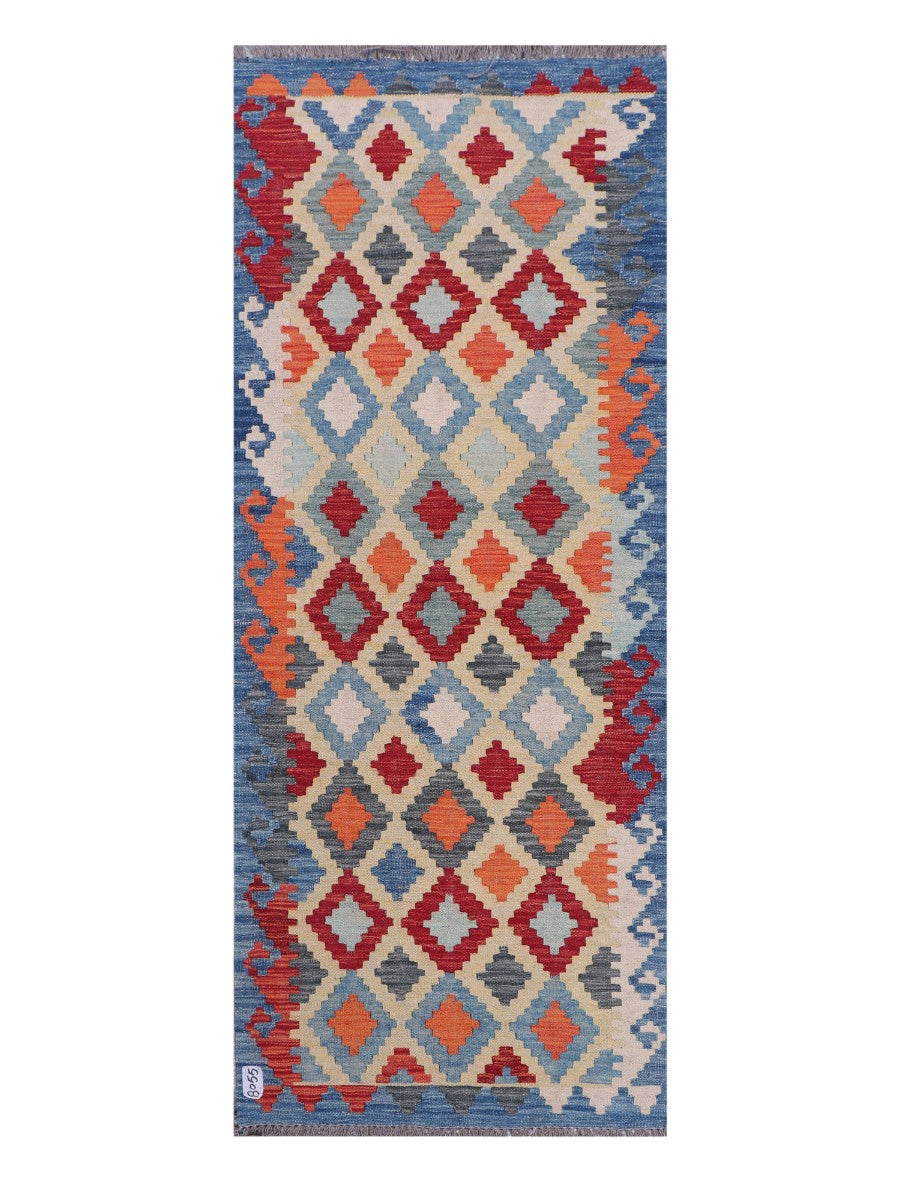 Maimana Kilim - 199 x 79 cm