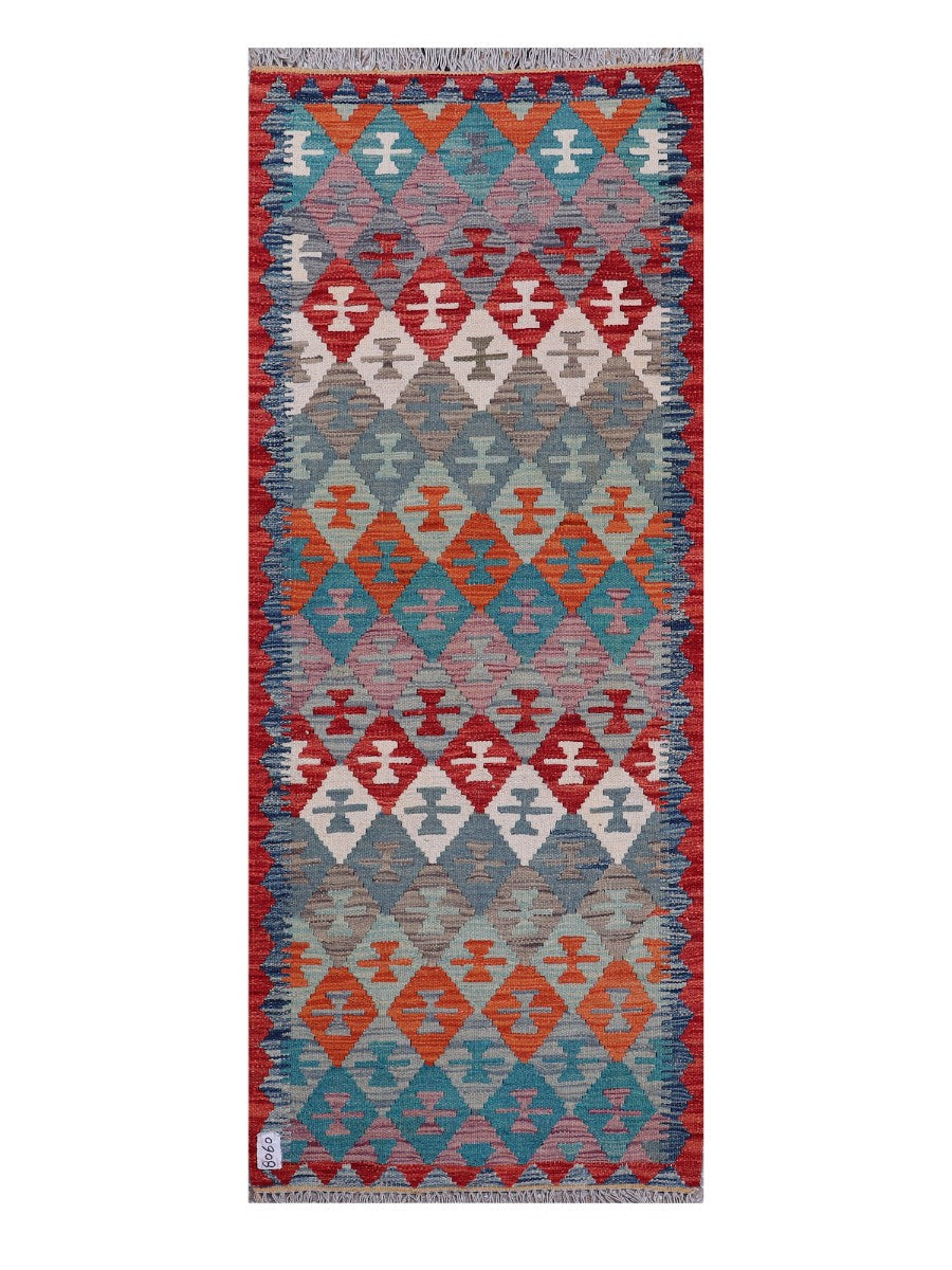 Maimana Kilim - 185 x 73 cm