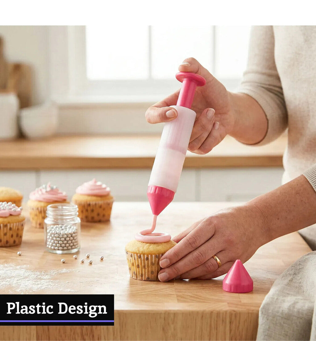 Orsina Hallie Hot Pink 3-Piece Cake Decorating Pen for Icing