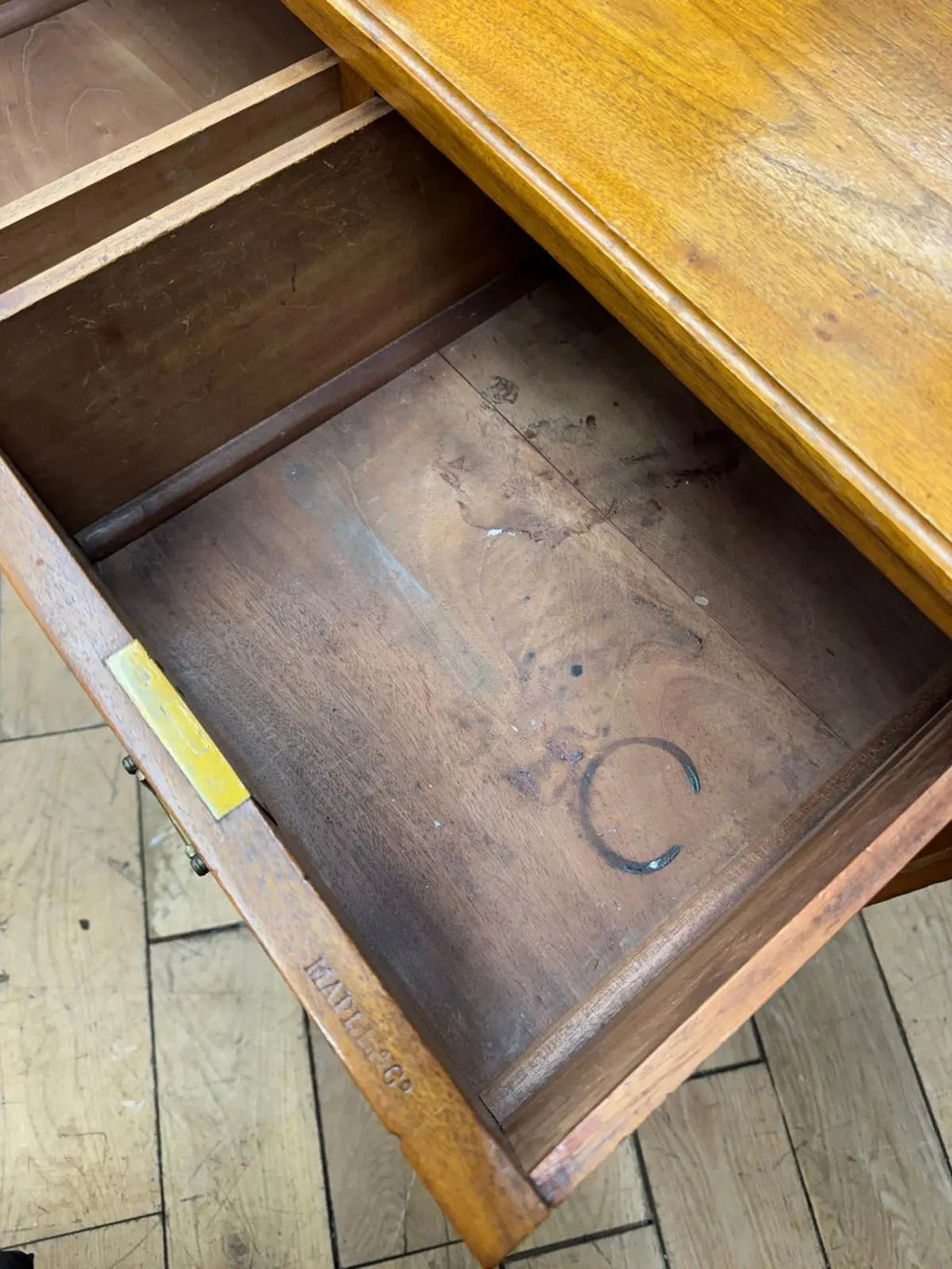 Antique Walnut Chest of Drawers by Maple & Co  Edwardian Dressing Table