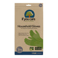 If You Care Household Gloves – Medium Reusable FSC Latex & Cotton Lining