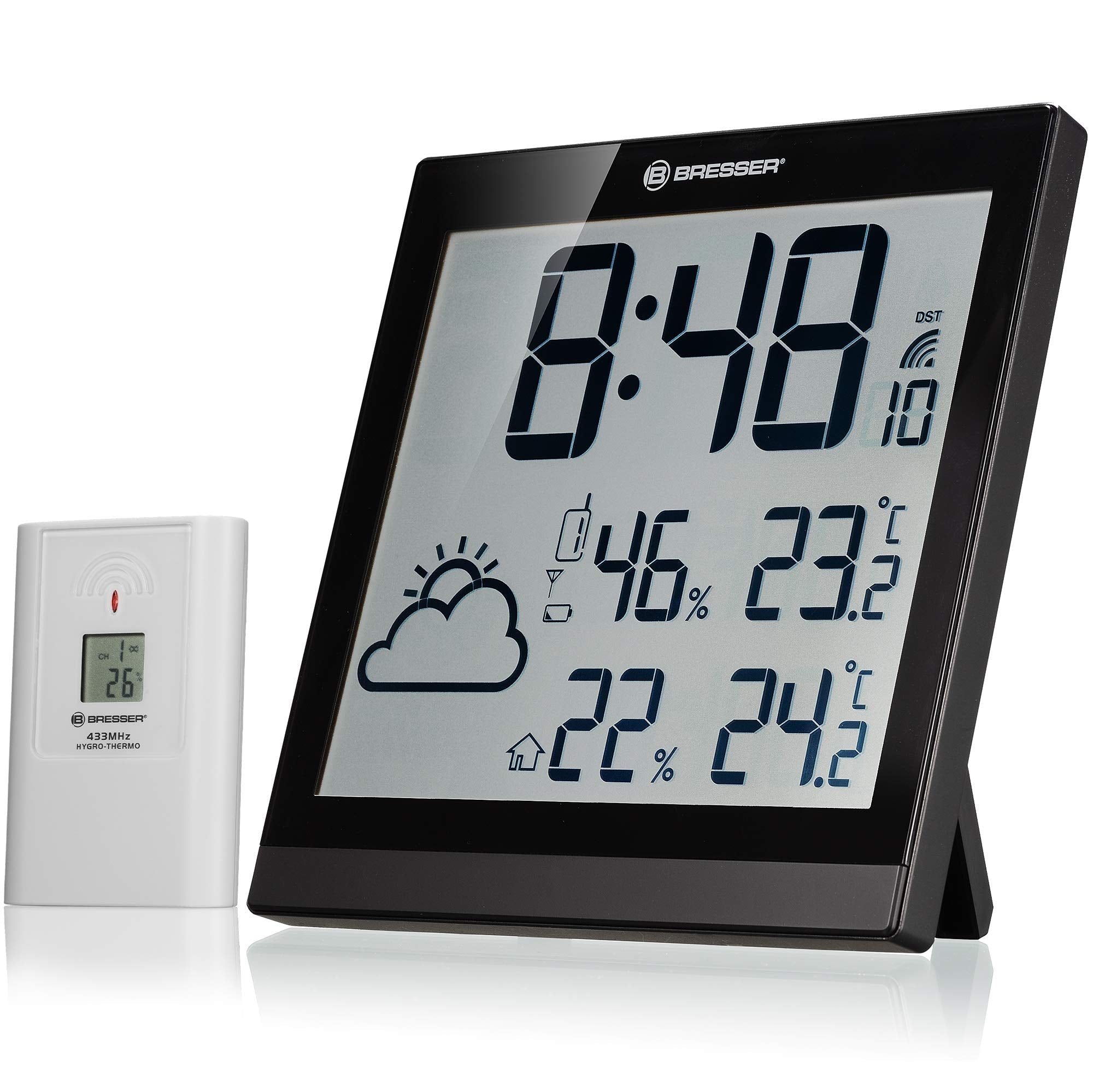 Bresser TemeoTrend JC Wireless Weather Station | UWA Display Wall Clock