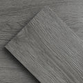 ATOPOSE Dark Grey Wood Effect Peel and Stick Floor Tiles - 36 Pack