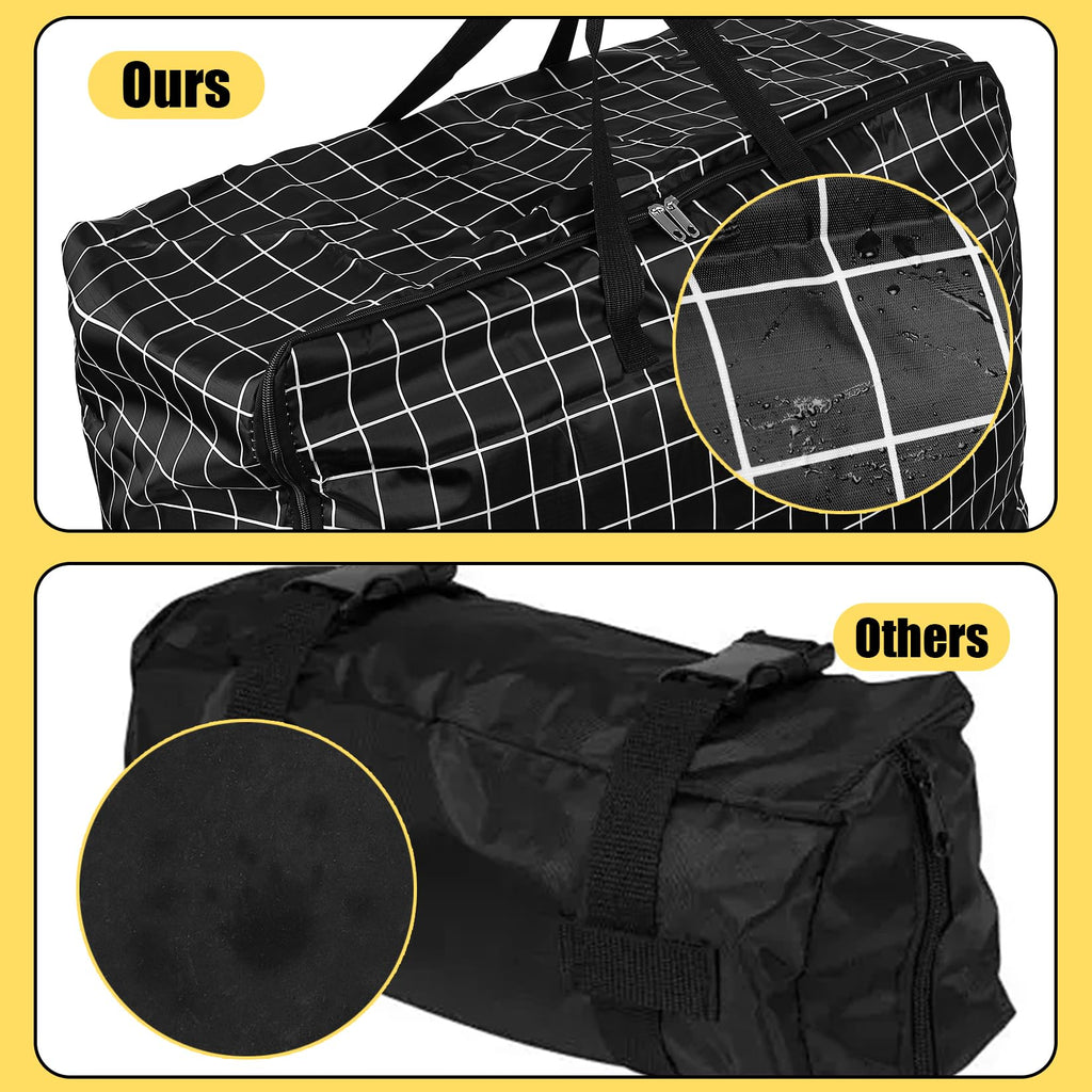1 Pcs 105L Large Storage Bags For Bedding,Waterproof Moving Storage Bags - image 4