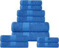 Luxury Nights 10-Piece Egyptian Cotton Towel Bale Set | Blue