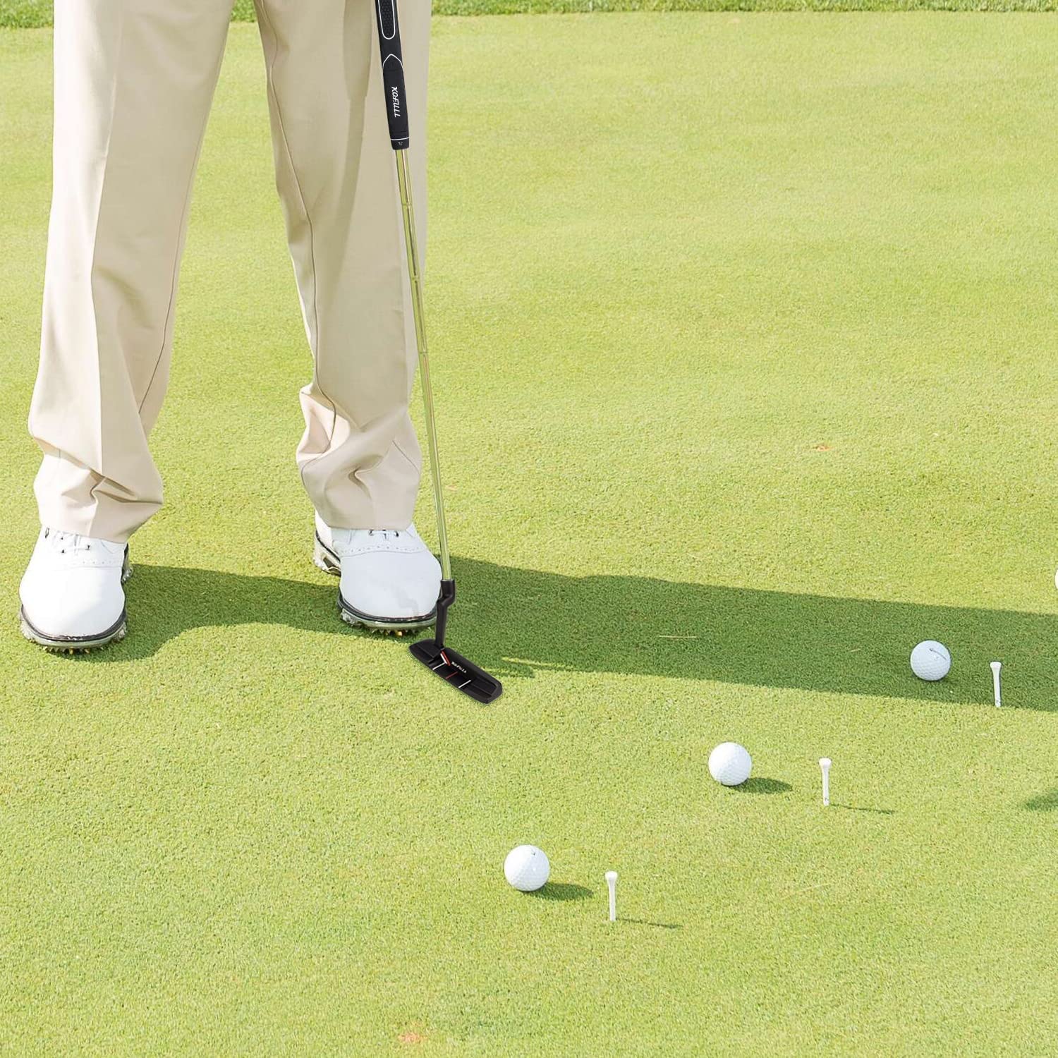 KOFULL Men's Golf Putter – 35 Inch Zinc Alloy Club with Rubber Grip