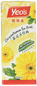 Yeo's Chrysanthemum Tea Drink | Herbal Cooling Beverage, 250ml (24 Pack)
