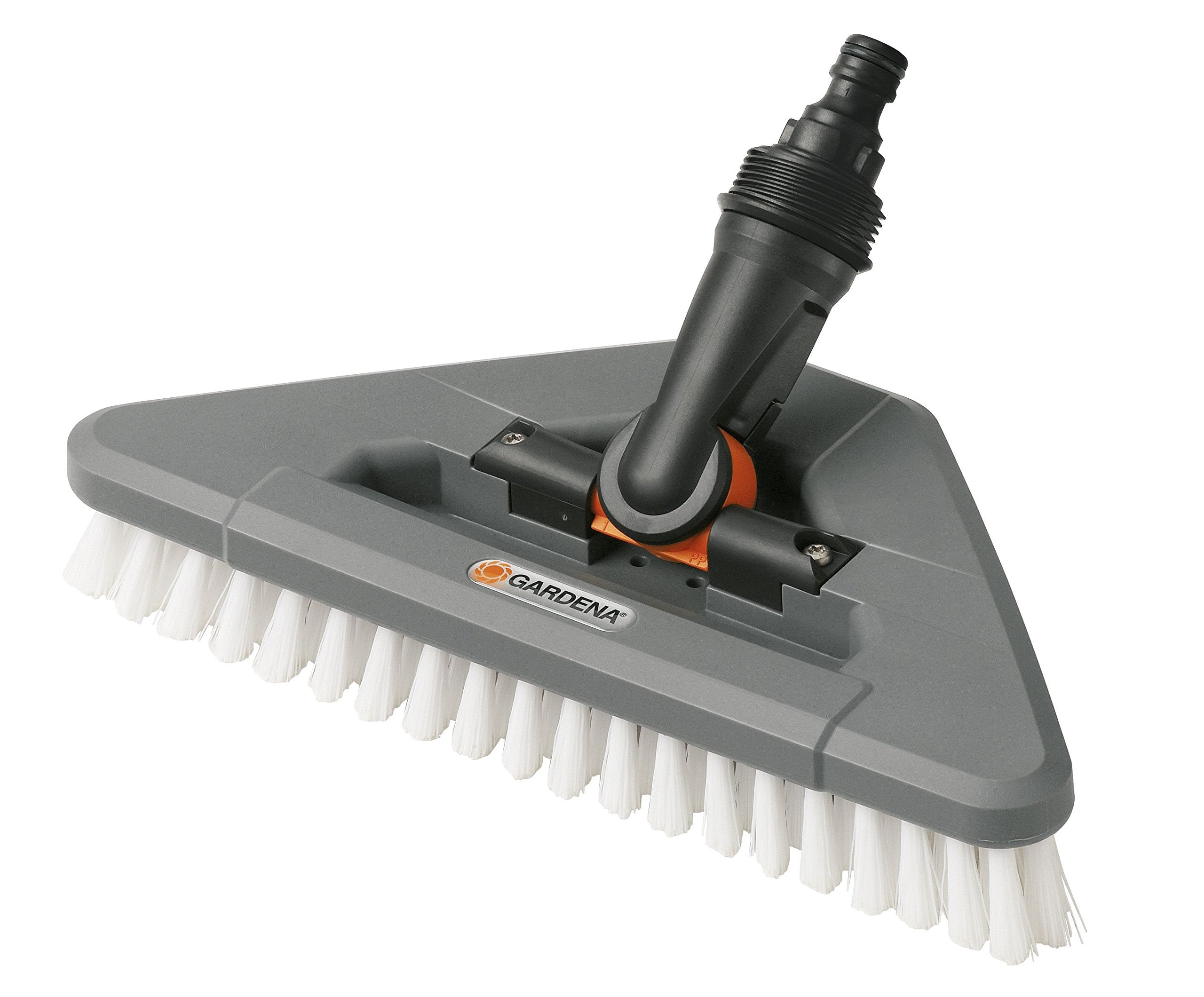Gardena Joint Scrubber – Water-Bearing Cleaning Brush with 360° Hinge
