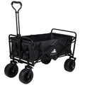 Jolof Store Heavy Duty Folding Wagon | All-Terrain Utility Cart - Black