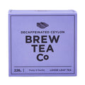 Brew Tea Co Decaffeinated Ceylon Black Tea – Loose Leaf, 226g