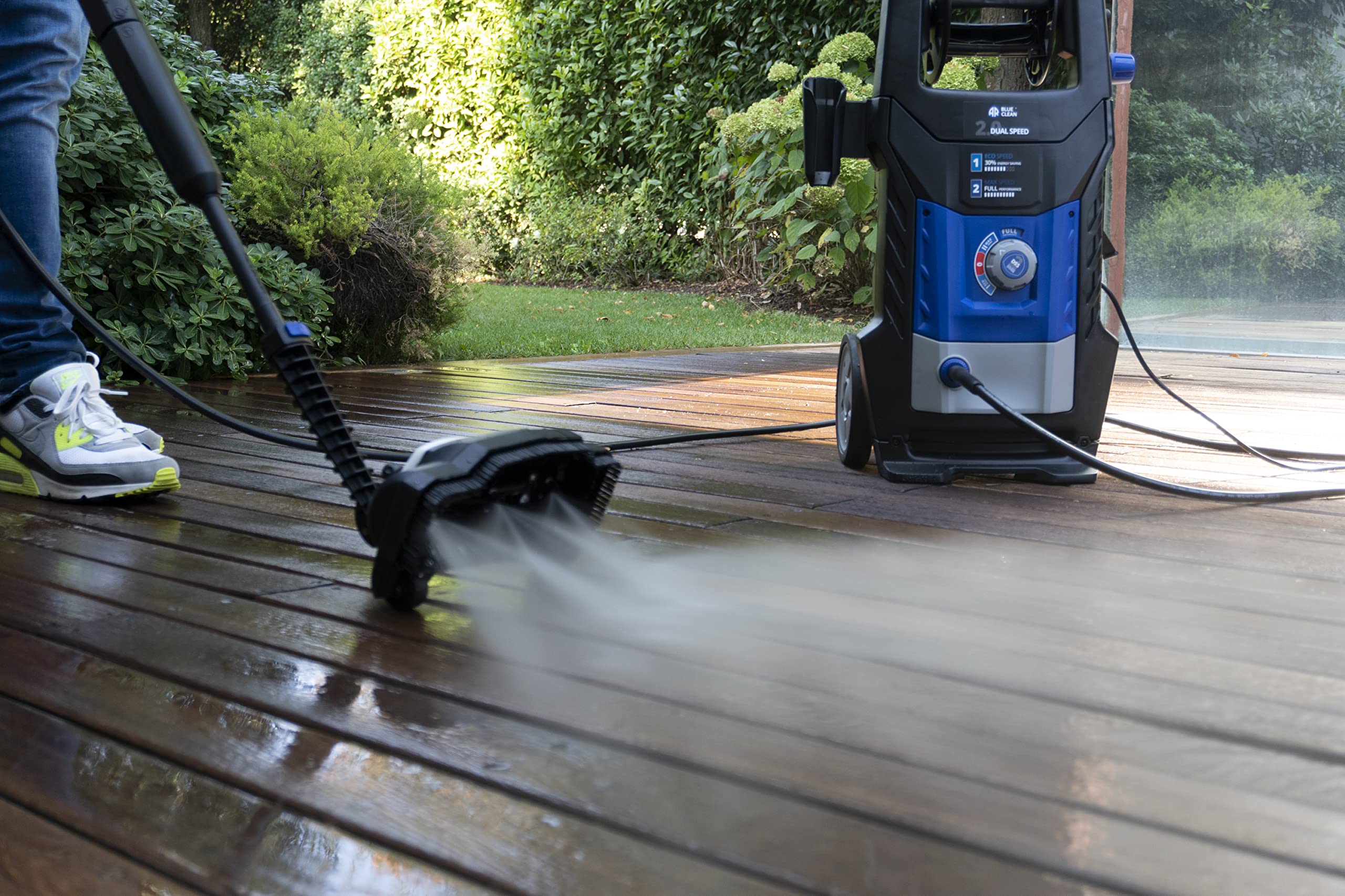 AR Blue Clean Aqua Sweeper – Pressure Washer Surface Cleaner Brush