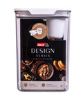 Décor Pantry Storage Container 2L with Quarter Cup Measure - Design Series, Airtight, BPA-Free, Modular Stackable, Dishwasher Safe, Australian Made