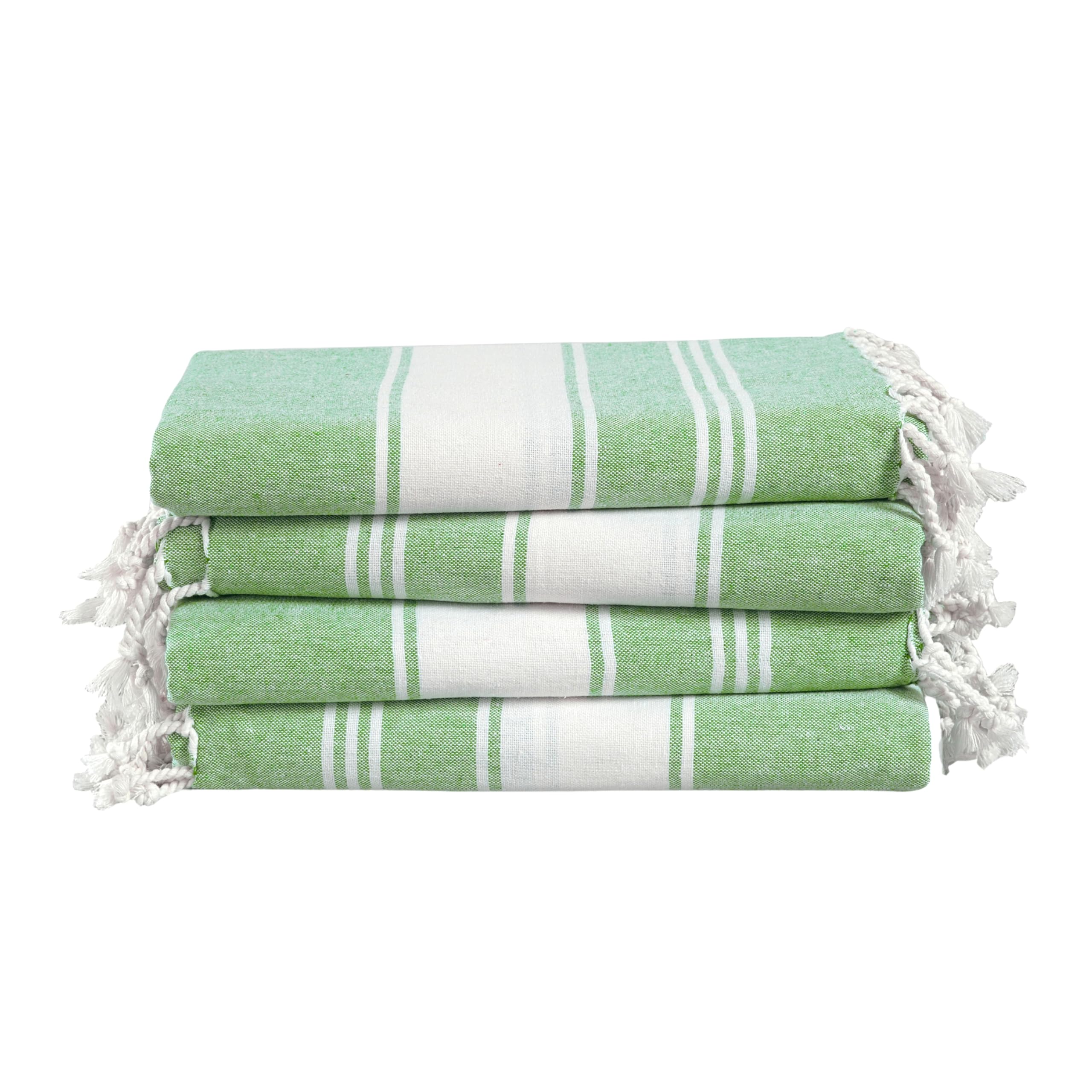Lane Linen Oversized Turkish Beach Towels - Set of 4 Sand-Free Quick Dry