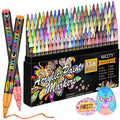 NICETY 136 Acrylic Paint Pens – 0.7mm Extra Fine Tip Markers for Rock Art