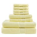 Madison Park 800GSM Cotton 8-Piece Bath Towel Set | OEKO-TEX Certified