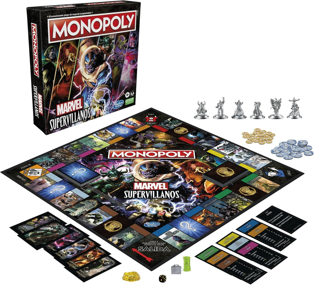 Monopoly: Marvel Super Villains Edition Board Game by Snaps