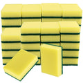 ZEONHAK 40 Pack Dual Sided Scrub Cleaning Sponges – Non-Scratch Scourers