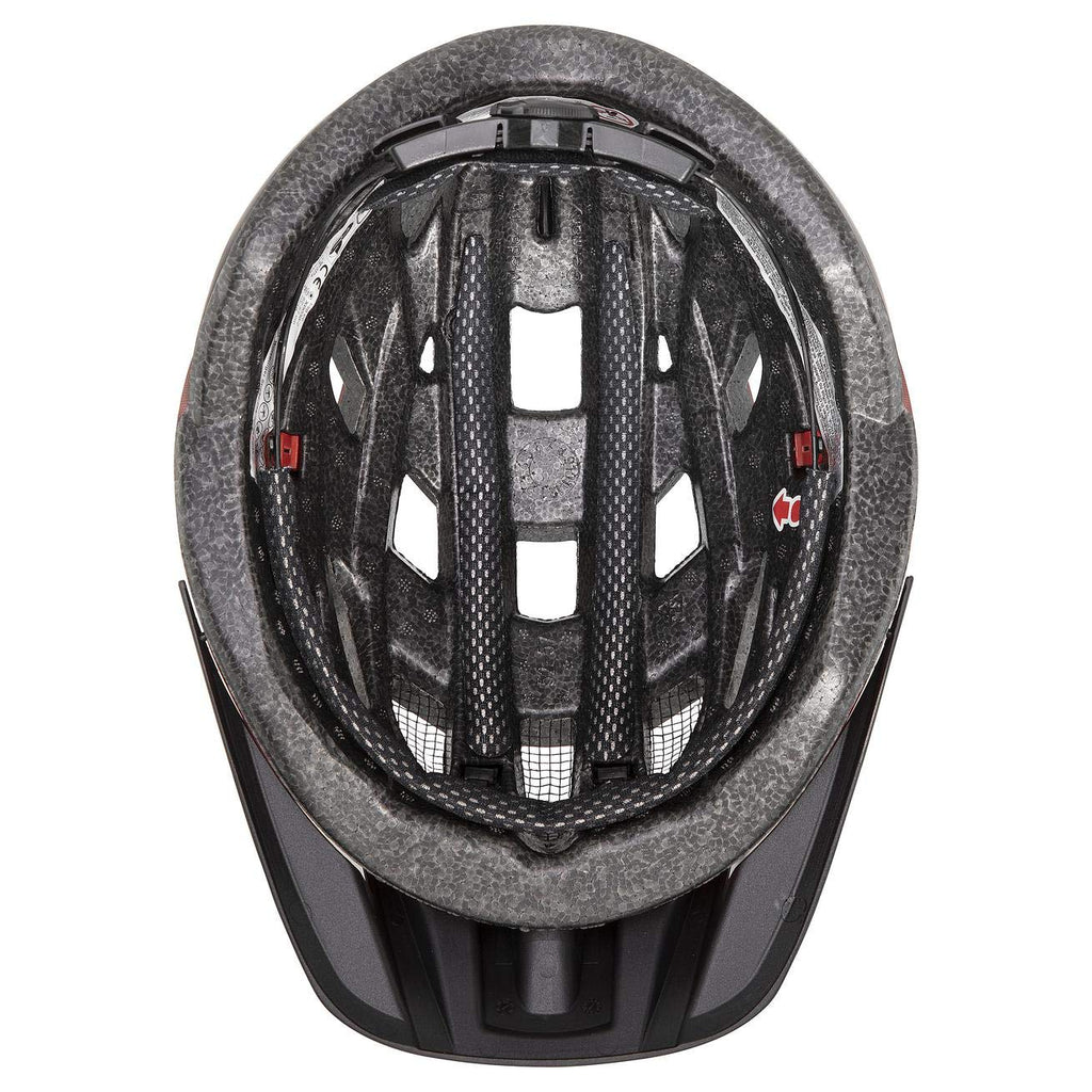 uvex i-vo cc Bike Helmet – Lightweight All-Round Cycling – Red Black