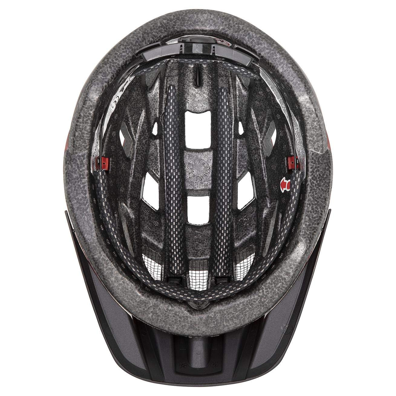 uvex i-vo cc Bike Helmet – Lightweight All-Round Cycling – Red Black