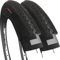 Fincci 26x1.50 Slick Bicycle Tyres | 40-559 MTB Road Hybrid - Pack of 2