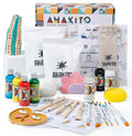 Ahakito Air Dry Clay Pottery Kit for Beginners - DIY Sculpting & Paint Set