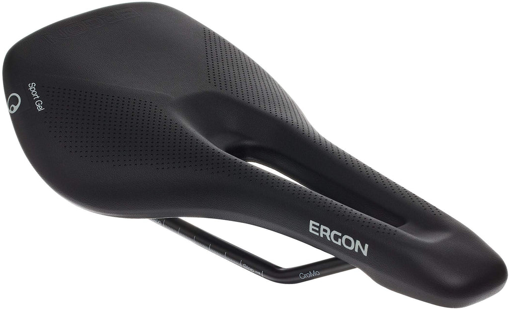 Ergon SR Road Sport Gel Women's Cycling Saddle - Black, M/L