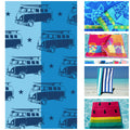 Large Cotton Velour Beach Towel | Quick Dry Sun Lounger