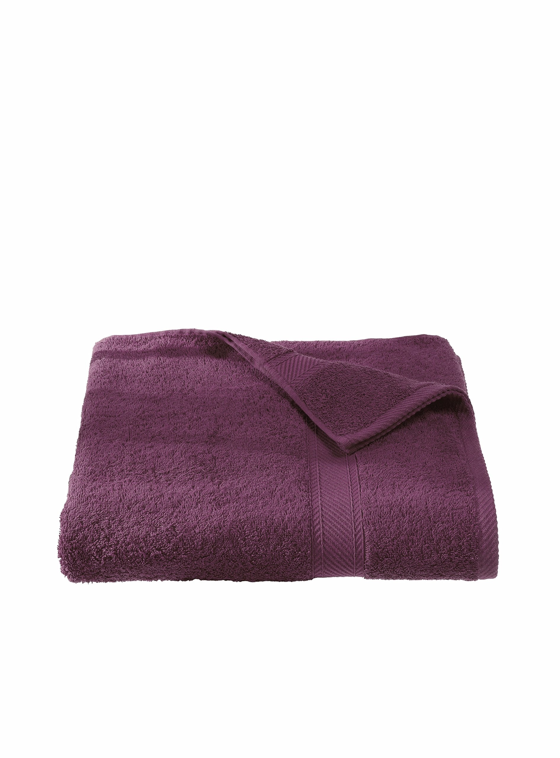 De Witte Lietaer Cotton Bath Towel – Beet Red Large 100 x 150 cm