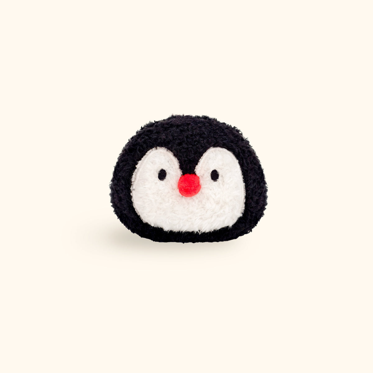 Penguin Plush Keychain Charm by LuLuFun Studio – Soft Round Bag Accessory