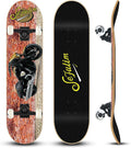 Sefulim Complete Skateboard – 31x8 Inch 7-Layer Canadian Maple Deck