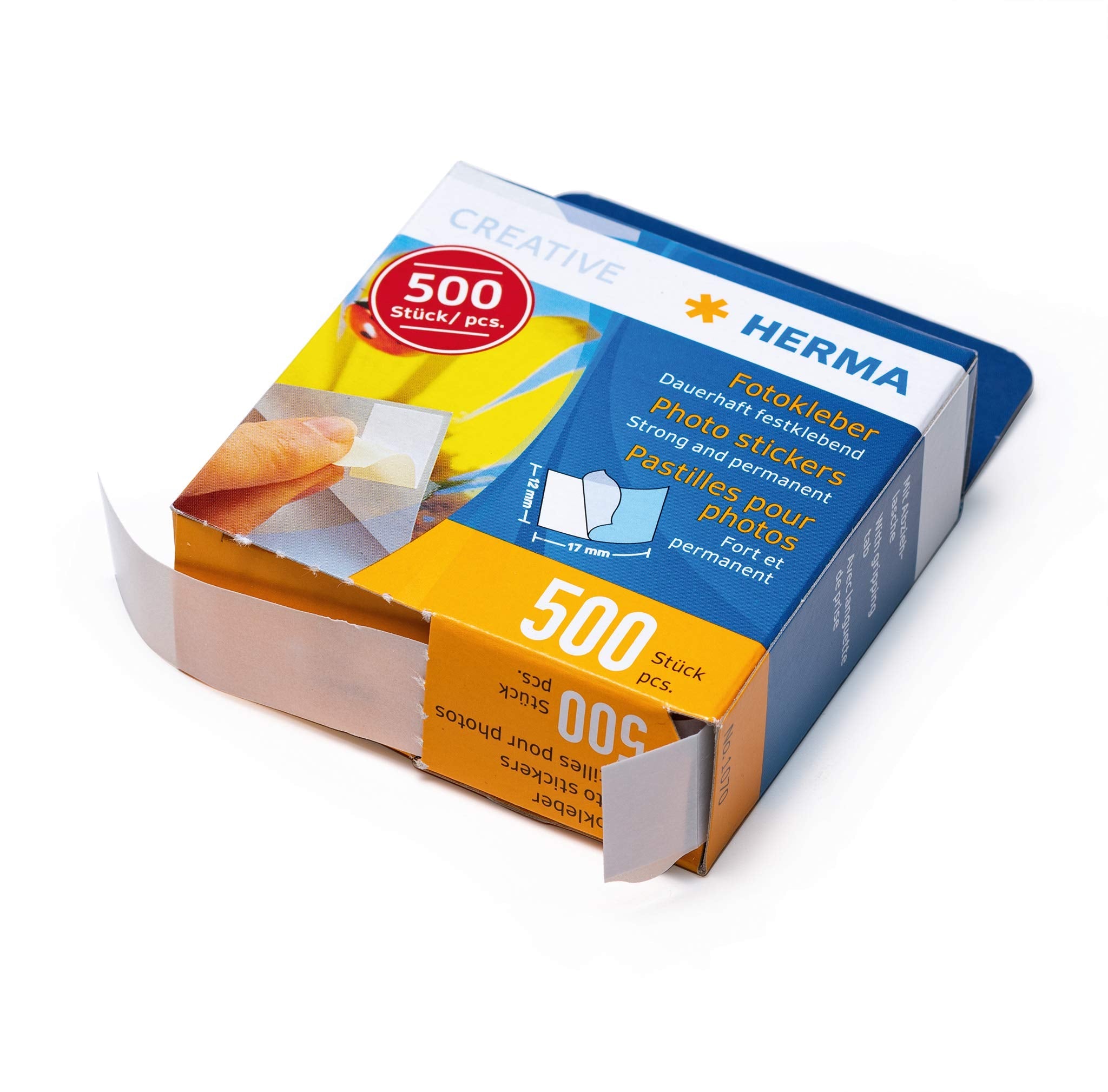 HERMA 9370 Photo Tapes – 20,000 Double-Sided Adhesive Pads for Albums