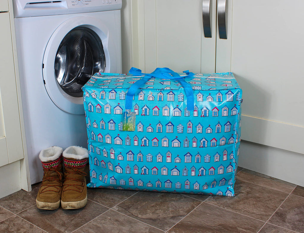 Extra Large Storage Bags, 65 ltr, Blue Beach huts - image 5