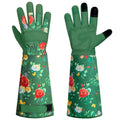 Long Leather Gardening Gloves – Thorn Proof Rose Pruning