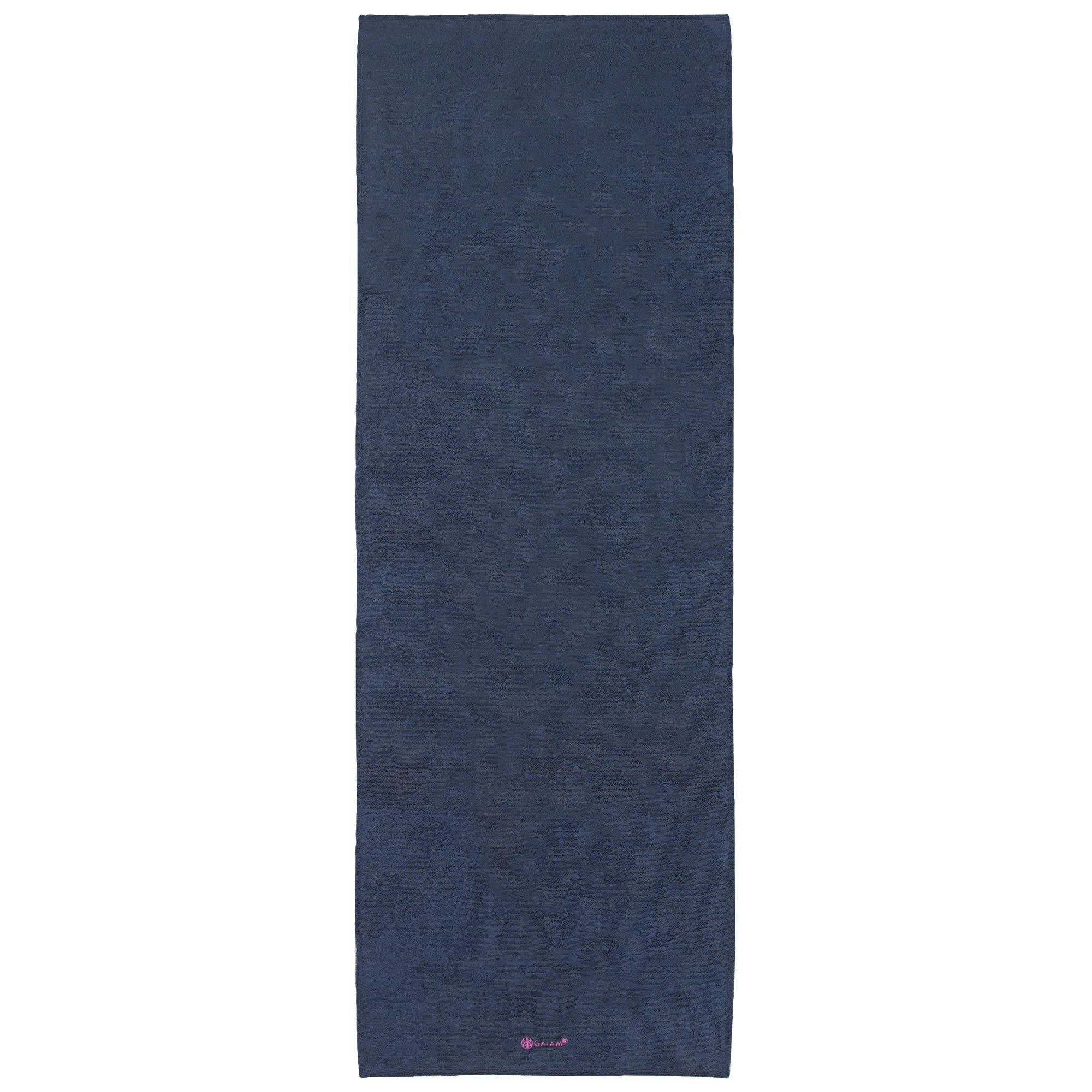Gaiam Grippy Non-Slip Yoga Mat Towel | Microfiber Hot Yoga Towel