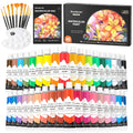 Shuttle Art 48-Piece Watercolour Paint Set - 36 Tubes, Brushes & Pad