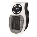 Abode 500W Portable Ceramic Plug-in Heater | 12hr Timer & LED Display