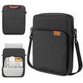 TiMOVO 9-11 Inch Tablet Sleeve Bag with Shoulder Strap - Black & Grey