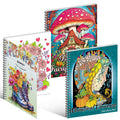 Kalysky 3-Pack Adult Colouring Books | Mindfulness & Stress Relief
