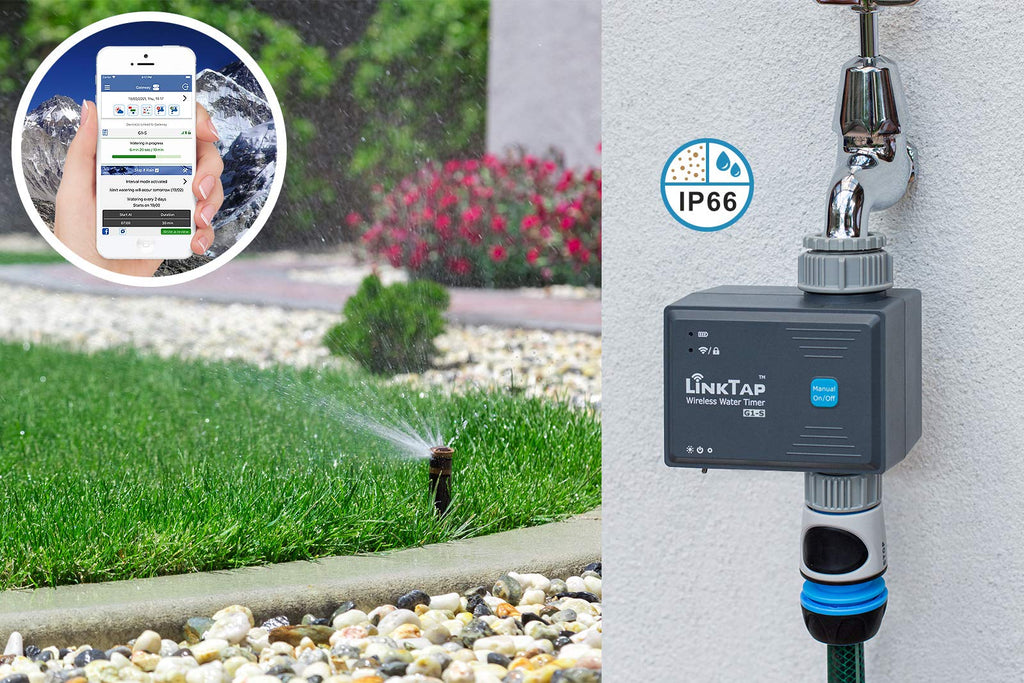 LinkTap G1S Wireless Water Timer – Smart Weather-Aware Irrigation Controller