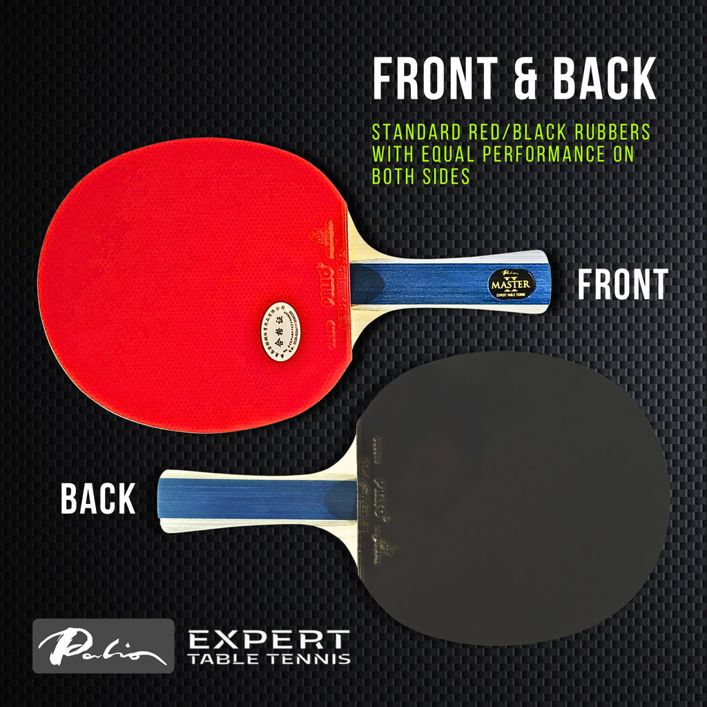Palio Master 2.0 Table Tennis Bat – ITTF Approved Ping Pong Racket & Case