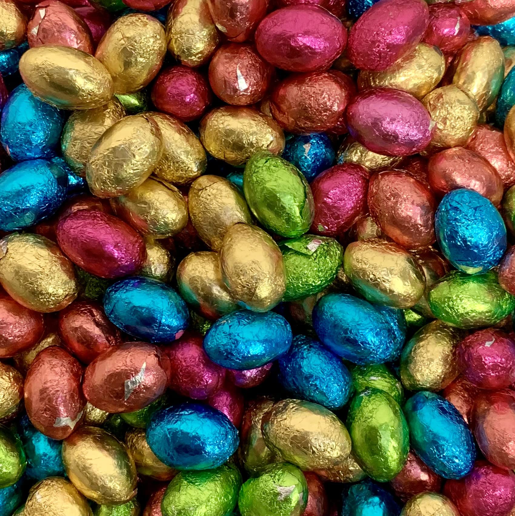 Chocolate Foiled Mini Eggs 2kg Bulk Bag – The Gourmet Sweet Company