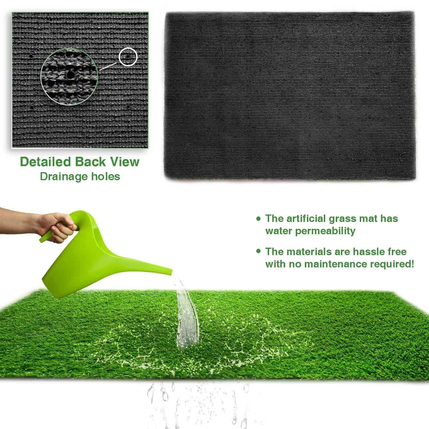 LITA Premium Artificial Grass Turf - 10mm High Density Synthetic Lawn