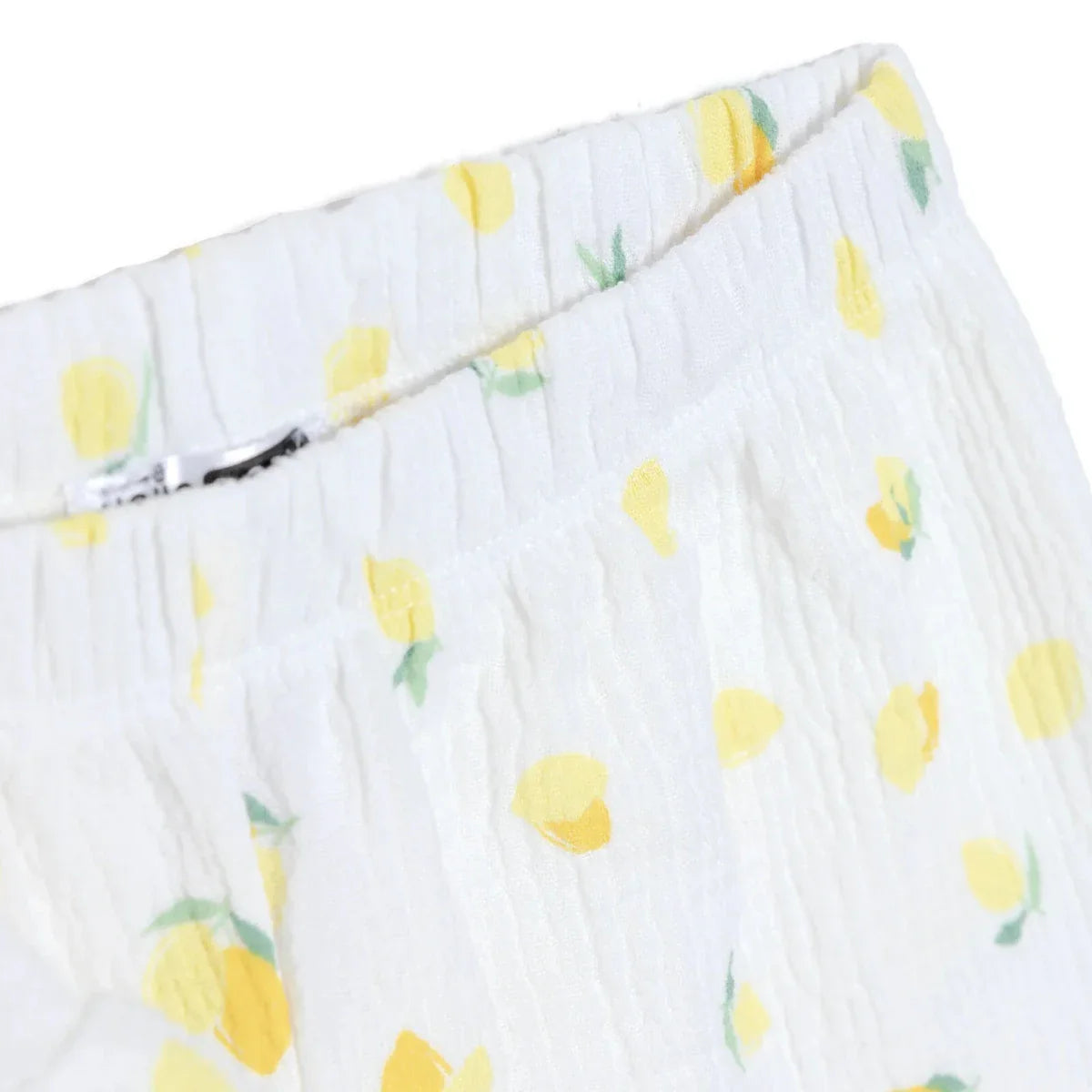 HelloBaby Girls Blouse-Muslin Trousers Fruits - Ecru Printed