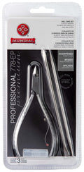 Mundial 778 Professional Cuticle Pliers Kit – Stainless Steel 3pc Set