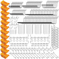 ELEAD 260 Piece Pegboard Hooks & Bins Organizer for 1/8 & 1/4 Inch Boards
