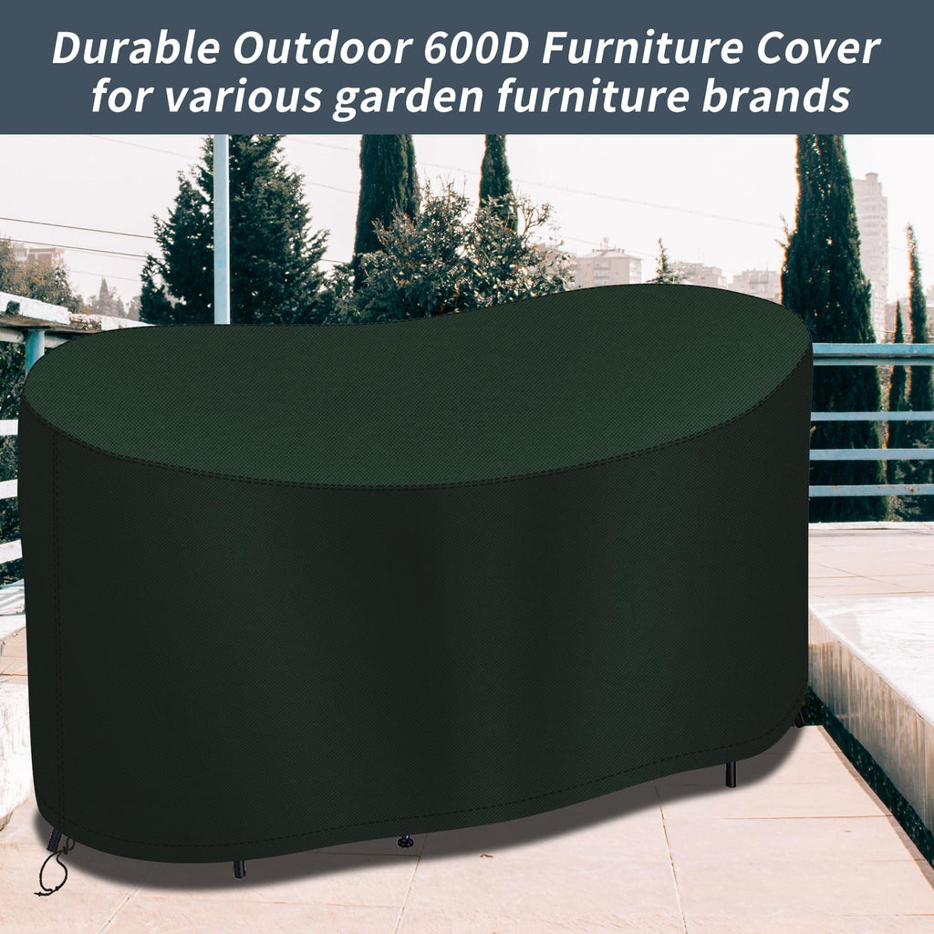 RICHIE Small Bistro Set Cover – 600D Oxford Waterproof Patio Furniture Set